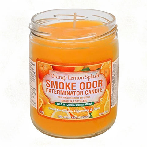 Smoke Odor Exterminator Candle | Orange Lemon Splash 13oz