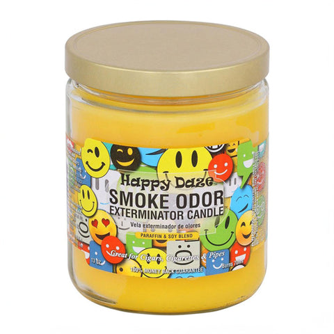 Smoke Odor Exterminator Candle | Happy Daze 13oz