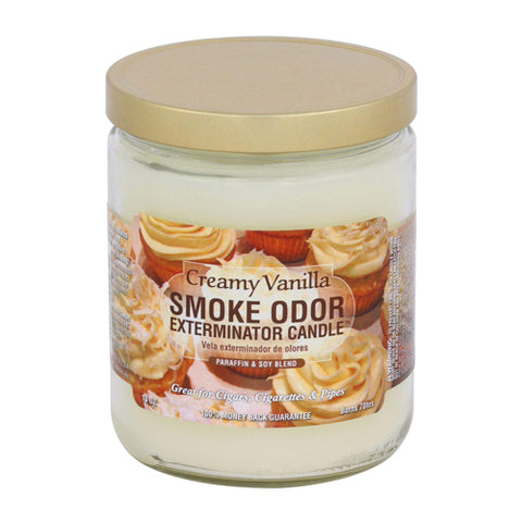 Smoke Odor Exterminator Candle | Creamy Vanilla 13oz