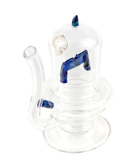 HashCo.| Lantern Hash Kettle - Blue Swirl