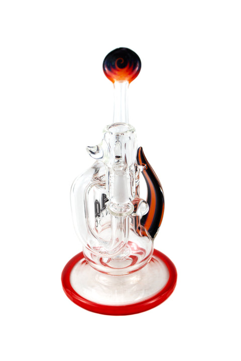 4.0 (Eric Ross) | Nano Worked Rig w/ Facet (Red and Yellow)