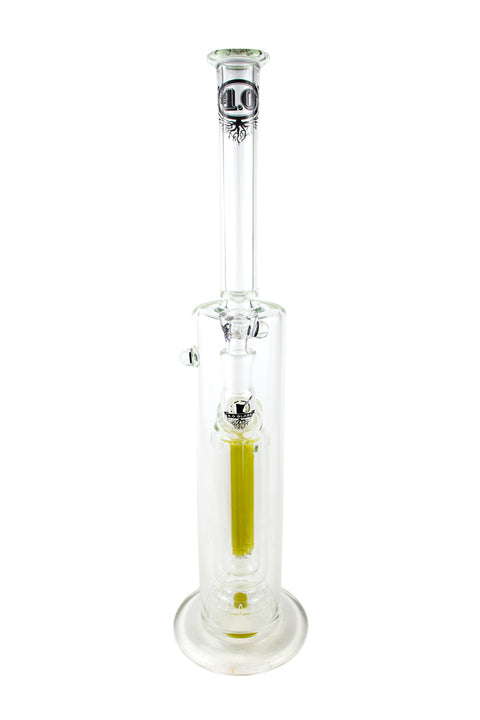 4.0 (Eric Ross) | Straight Waterpipe w/ Yellow Perc