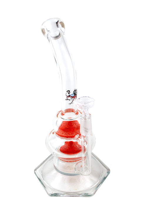 Rooster Apparatus | Double Orange Frit Rig