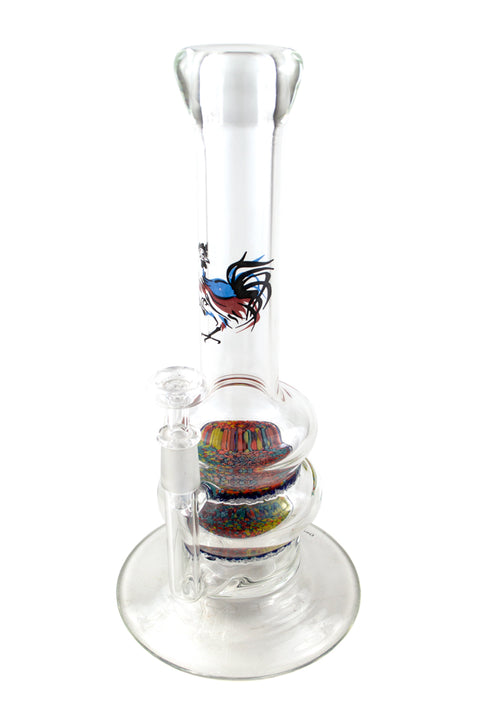 Rooster Apparatus | Double Rainbow Frit Rig