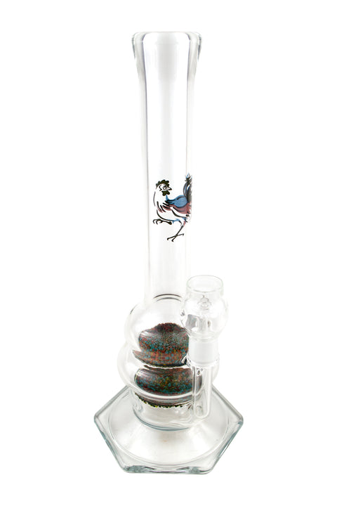 Rooster Apparatus | Double Rainbow Frit Rig