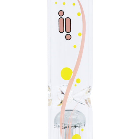Infyniti | 14" Untamed Beaker (w/Perc) - Pink Squid
