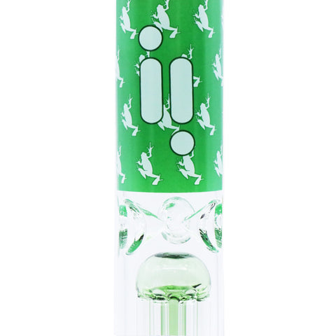 Infyniti | 14" Untamed Beaker (w/Perc) - Frog