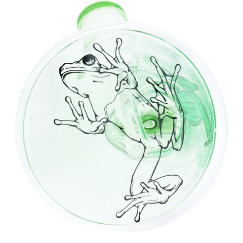 Infyniti | 14" Untamed Beaker (w/Perc) - Frog