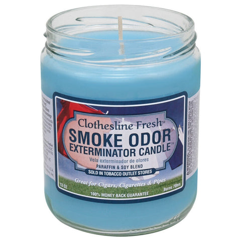 Smoke Odor Exterminator Candle | Clothesline Fresh 13oz