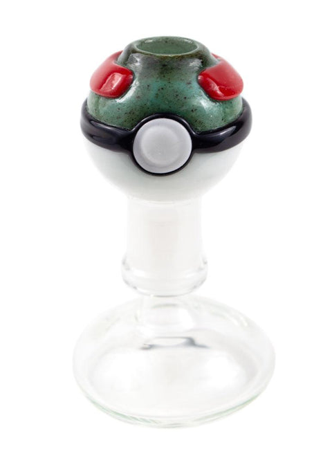 Bob The Glass Blower | 14mm Pokéball Dome (Great Ball) - Peace Pipe 420