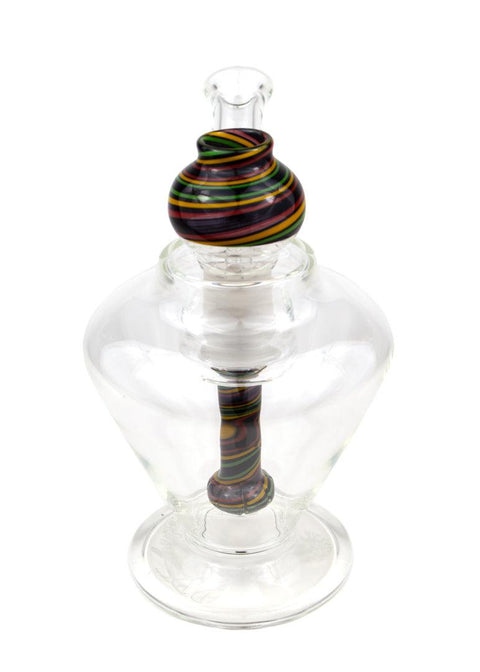 D.D. Sherpa | 18mm Oil Lamp Rig (Rasta) - Peace Pipe 420