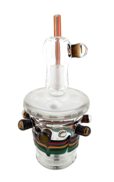 EVOL | Rasta Dabuccino Rig - Peace Pipe 420