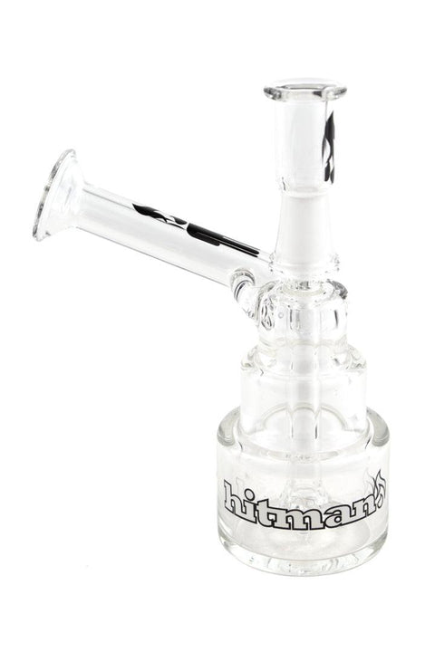 Hitman | Phase 2 Mini Birthday Cake Rig (White Logo) - Peace Pipe 420