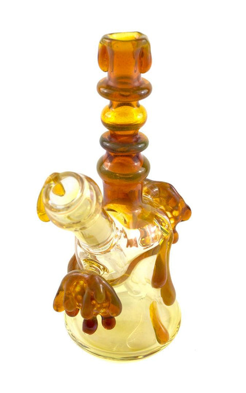 Miller | Amber Honey Drip Mini Tube - Peace Pipe 420