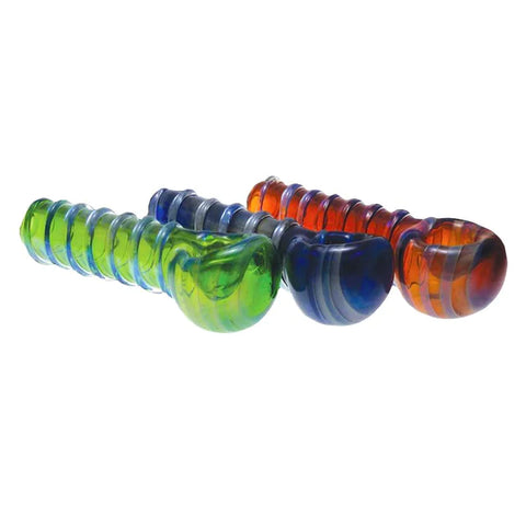 Jelly Fish | Mini Fumed Ribbed Pipe