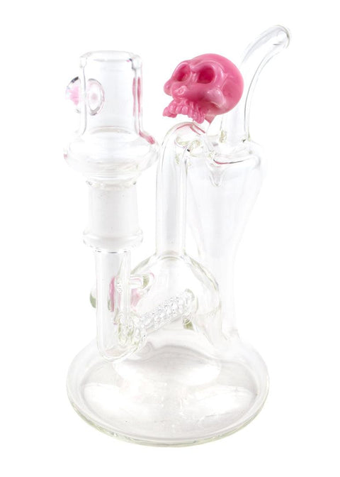 Sovereignty | Pink Skull Recycler - Peace Pipe 420