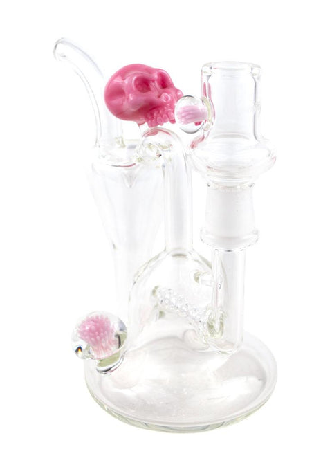 Sovereignty | Pink Skull Recycler - Peace Pipe 420