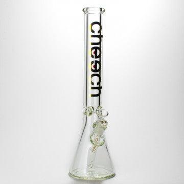 Cheech | Gold Logo Beaker - Peace Pipe 420