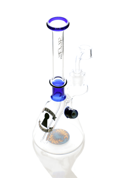 Hard Times | 8" Wigwag Beaker Rig - Peace Pipe 420