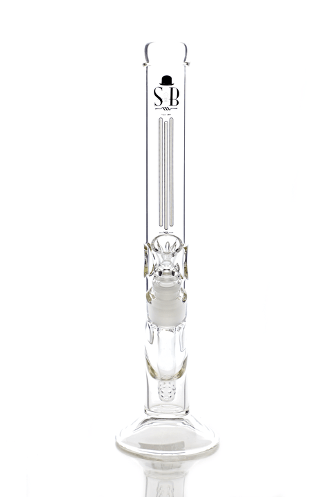 Sheldon Black | 16" Grasso Straight Tube - Peace Pipe 420