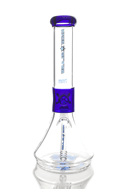 Nice Glass | 13" Midcolour Beaker - Peace Pipe 420