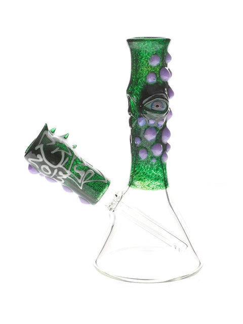 Salt | Green Slyme Mini Rig - Peace Pipe 420