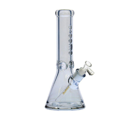 Preemo | 12" Metallic Embossed Beaker - Peace Pipe 420