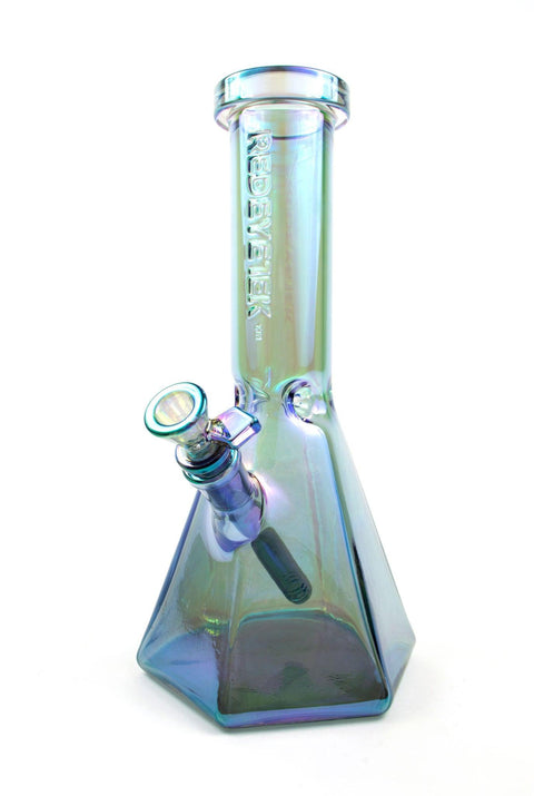 Red Eye Tek | 12" Hex Base Beaker - Peace Pipe 420