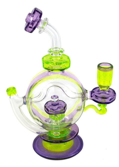 Glass Bros | Egg Recycler Rig - Peace Pipe 420