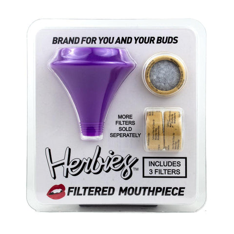 Herbies | Mouth Piece Filter Kits - Peace Pipe 420