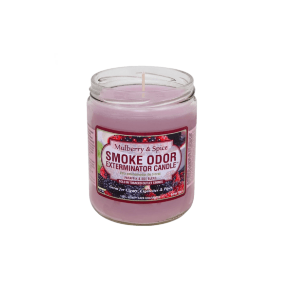 Mulberry & Spice | Smoke Odor Exterminator Candle - Peace Pipe 420