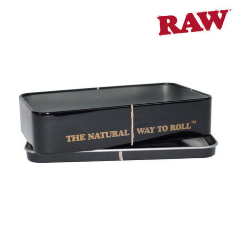 RAW | Black Metal Tin Case