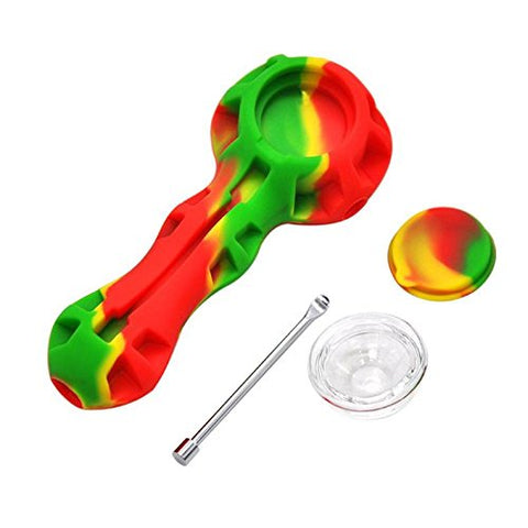 Silicone Handpipe w/ Poker