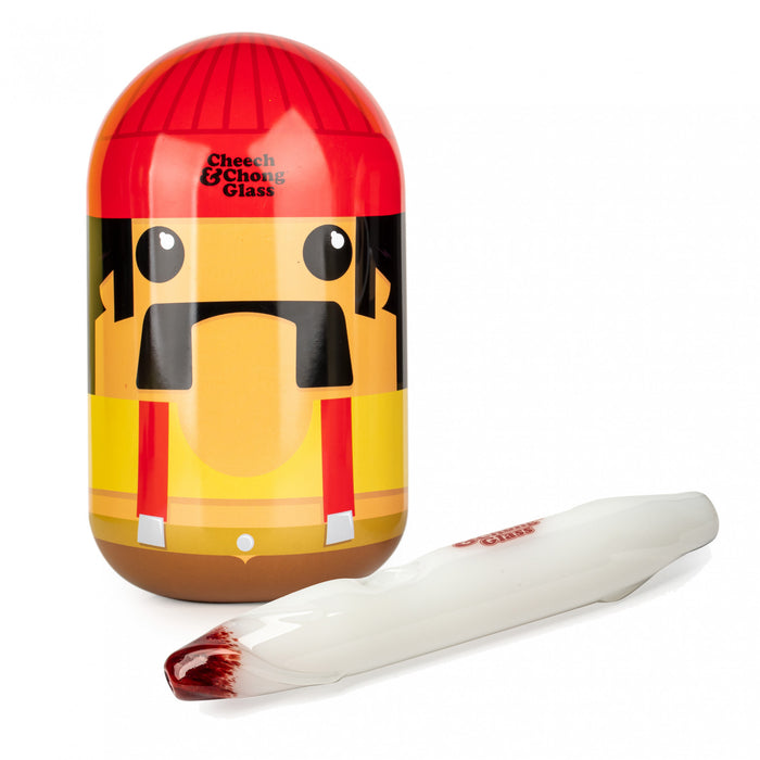 Cheech & Chong Glass | Pipe with Collector's Tin (Labrador) – Peace ...