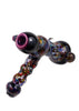 Vince P | Large Worked Bubbler - Peace Pipe 420