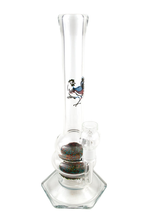 Rooster Apparatus | Double Rainbow Frit Rig
