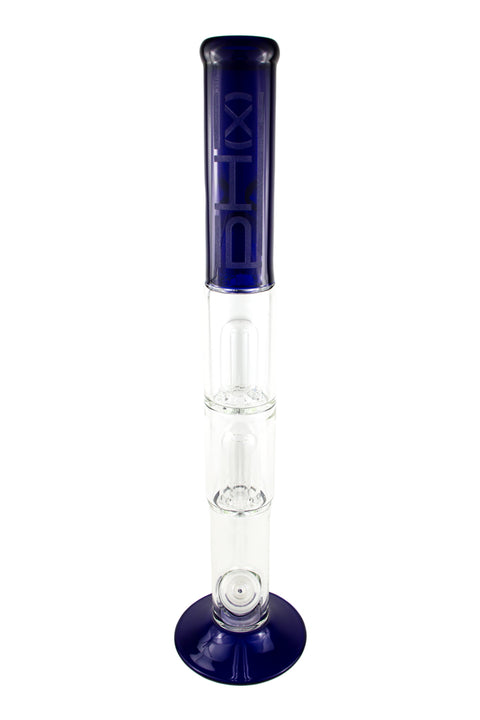 pH(x) | Blue Double Perc Straight Tube