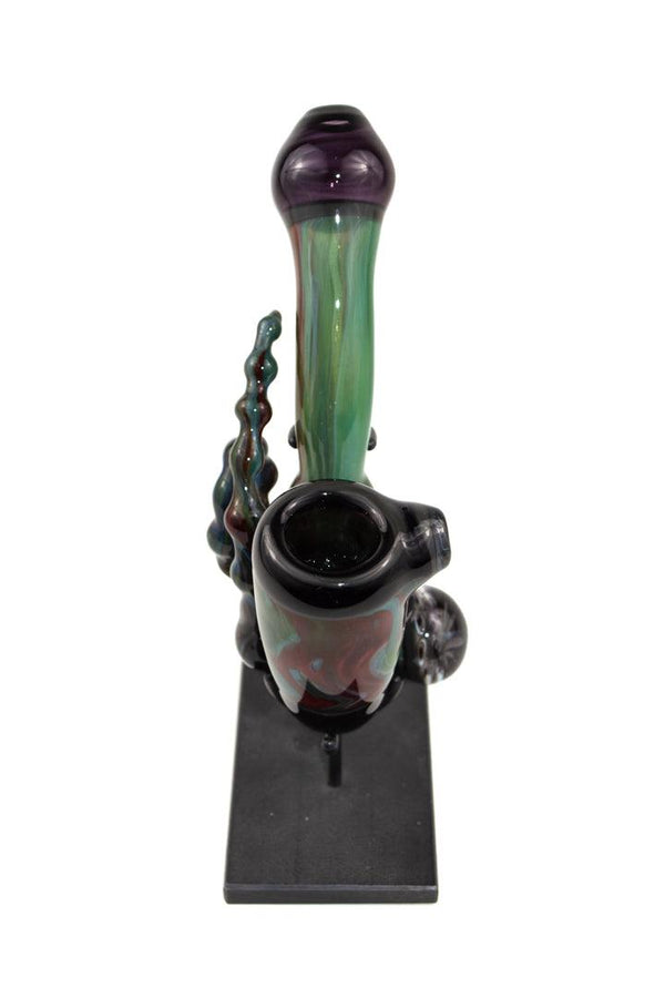 A. Schmitz | Purple & Green Sherlock - Peace Pipe 420