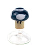 Bob The Glass Blower | 14mm 1-UP Mushroom Dome (Teal) - Peace Pipe 420
