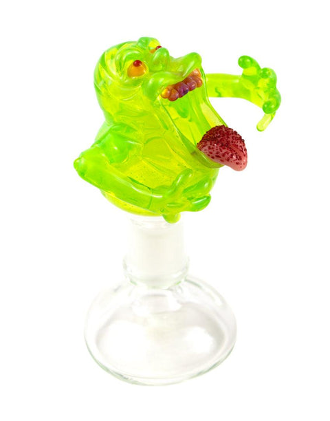 Bob The Glass Blower | 14mm Ghost Busters Slymer Dome - Peace Pipe 420