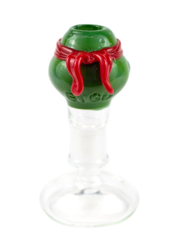 Bob The Glass Blower | 14mm TMNT Dome - Peace Pipe 420