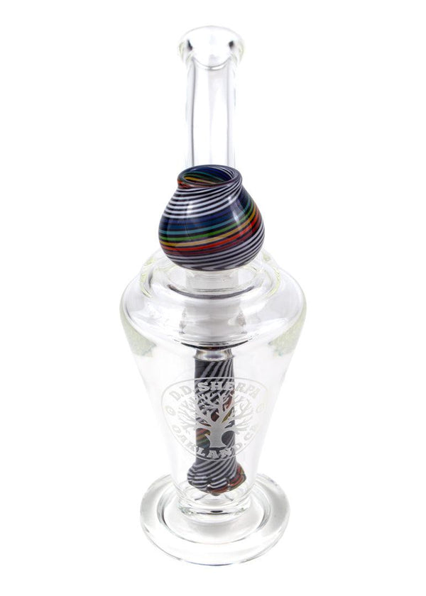 D.D. Sherpa | 14mm Oil Lamp Rig (Rainbow) - Peace Pipe 420