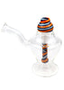 D.D. Sherpa | 18mm Oil Lamp Rig (Blue/Orange/Yellow) - Peace Pipe 420