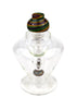 D.D. Sherpa | 18mm Oil Lamp Rig (Rasta) - Peace Pipe 420