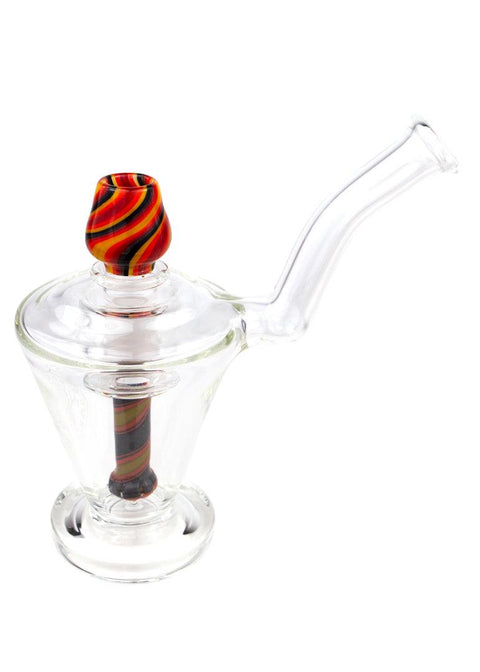 D.D. Sherpa | 18mm Oil Lamp Rig (Red/Yellow/Black) - Peace Pipe 420