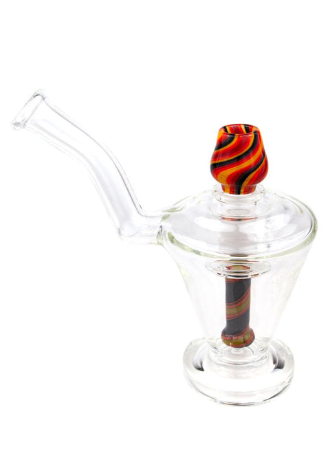 D.D. Sherpa | 18mm Oil Lamp Rig (Red/Yellow/Black) - Peace Pipe 420