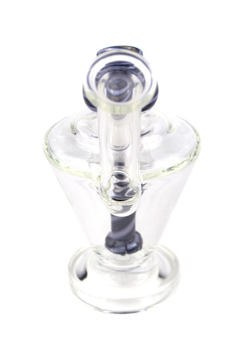 D.D. Sherpa | 18mm Oil Lamp Rig (Sparkle Grey) - Peace Pipe 420