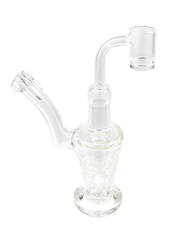 D.D. Sherpa | Clear Pendant Rig - Peace Pipe 420
