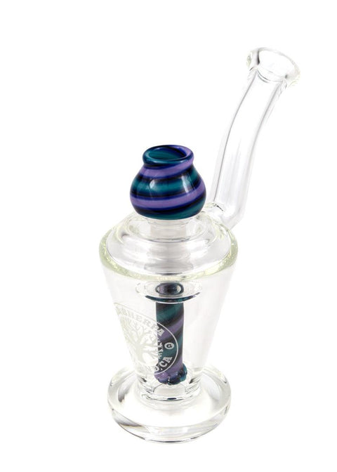 D.D. Sherpa | Oil Lamp Rig (Purple/Teal) - Peace Pipe 420