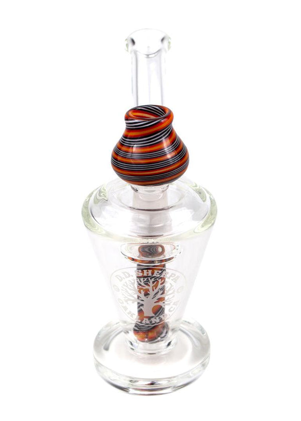 D.D. Sherpa | Oil Lamp Rig (Red/Black/White) - Peace Pipe 420